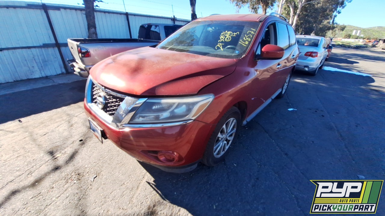 2015 NISSAN PATHFINDER partes disponibles