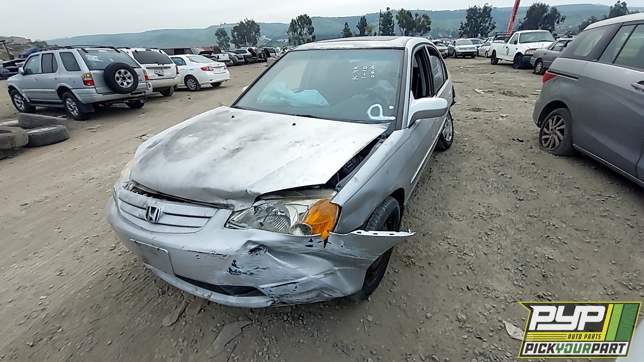 2002 HONDA CIVIC available for parts