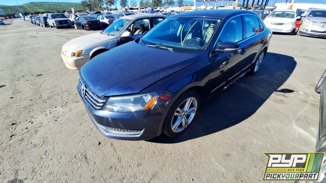 2015 VOLKSWAGEN PASSAT available for parts