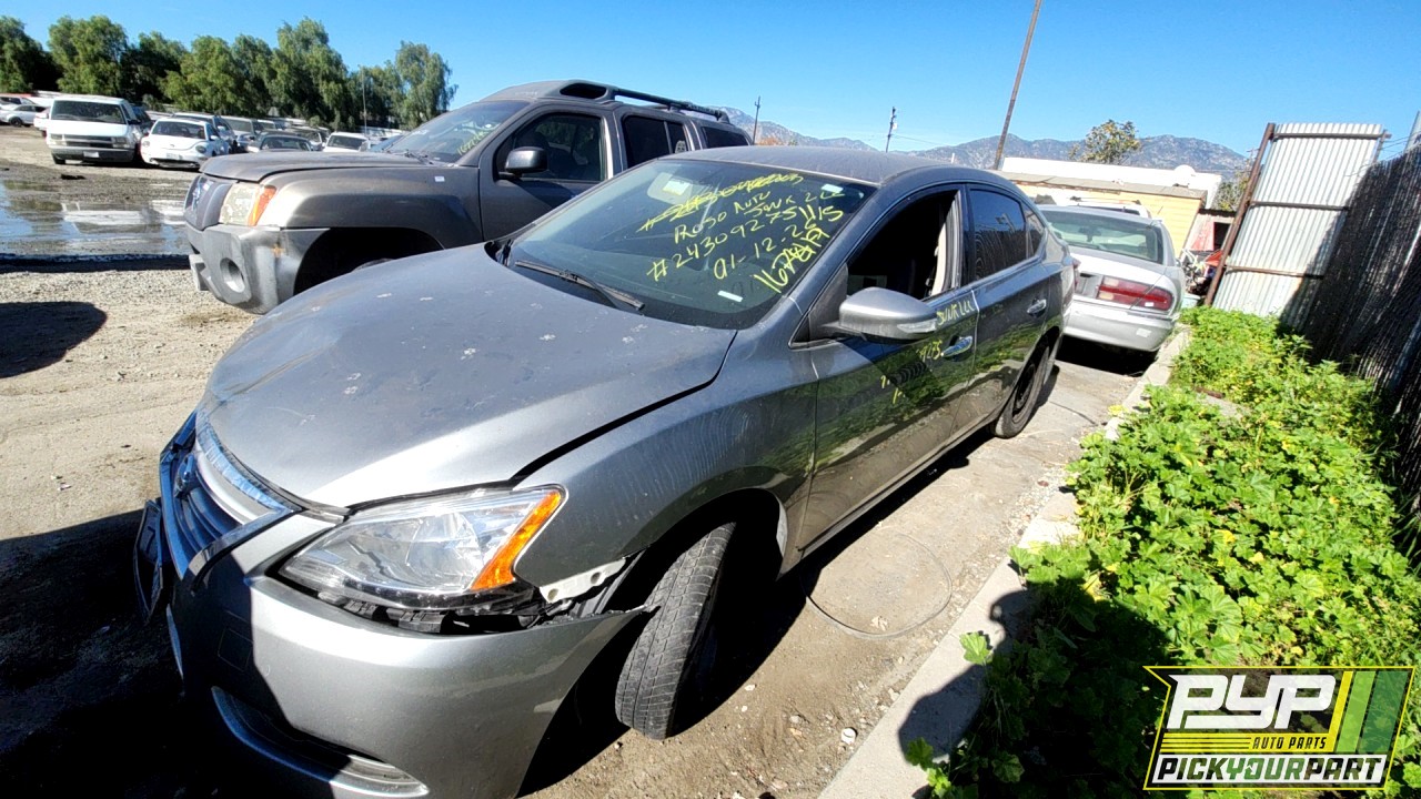 2014 NISSAN SENTRA partes disponibles