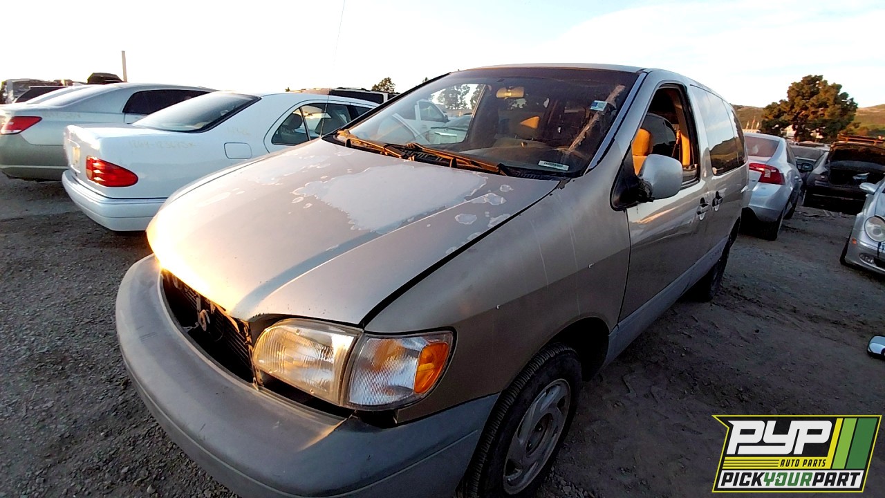 2000 TOYOTA SIENNA partes disponibles