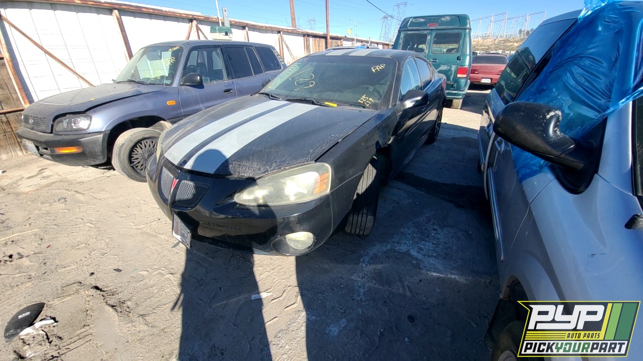 2004 PONTIAC GRAND PRIX partes disponibles