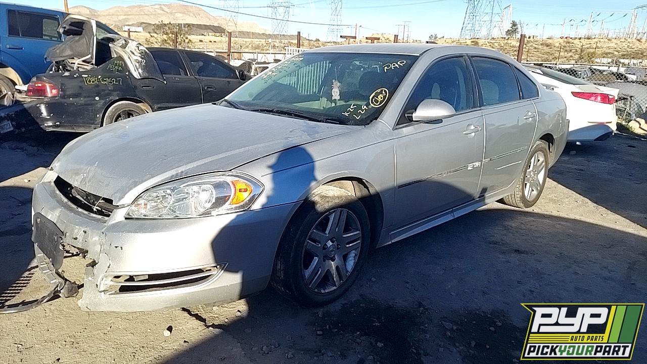 2012 CHEVROLET IMPALA partes disponibles