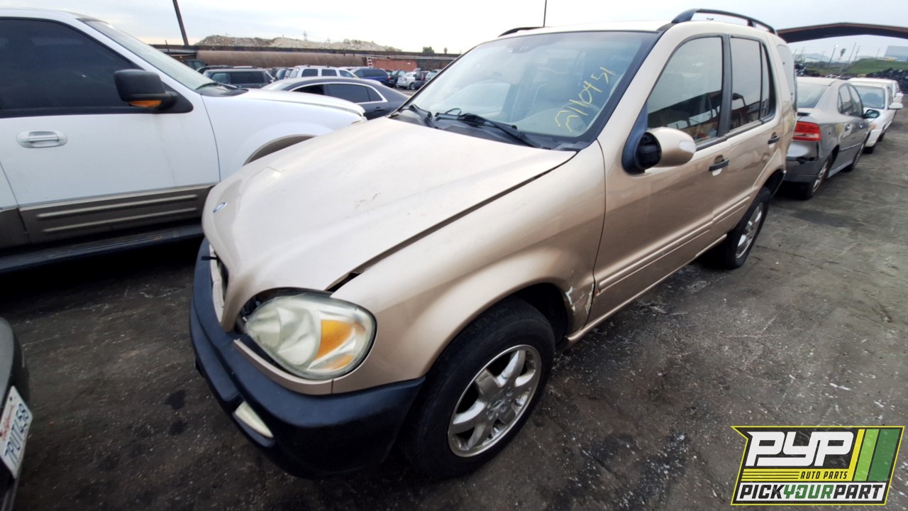 2003 MERCEDES-BENZ ML350 partes disponibles