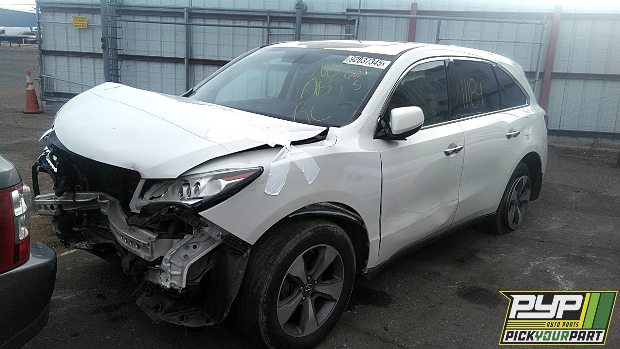 2016 ACURA MDX available for parts