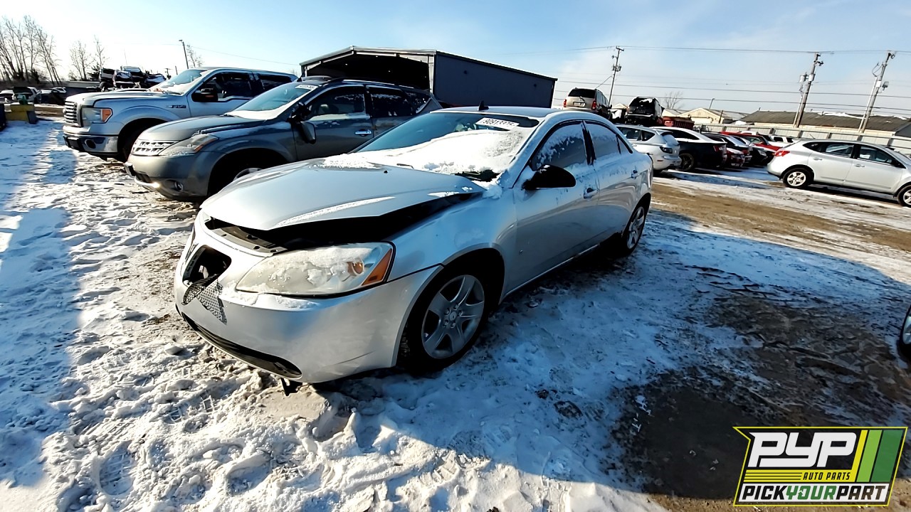 2009 PONTIAC G6 partes disponibles