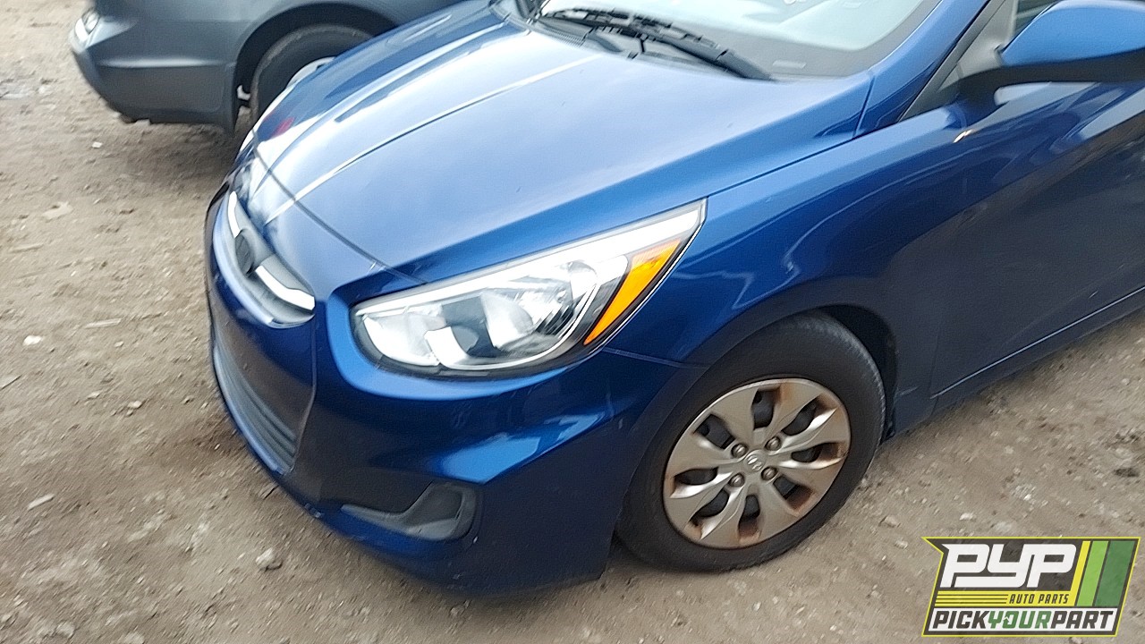 2015 HYUNDAI ACCENT partes disponibles