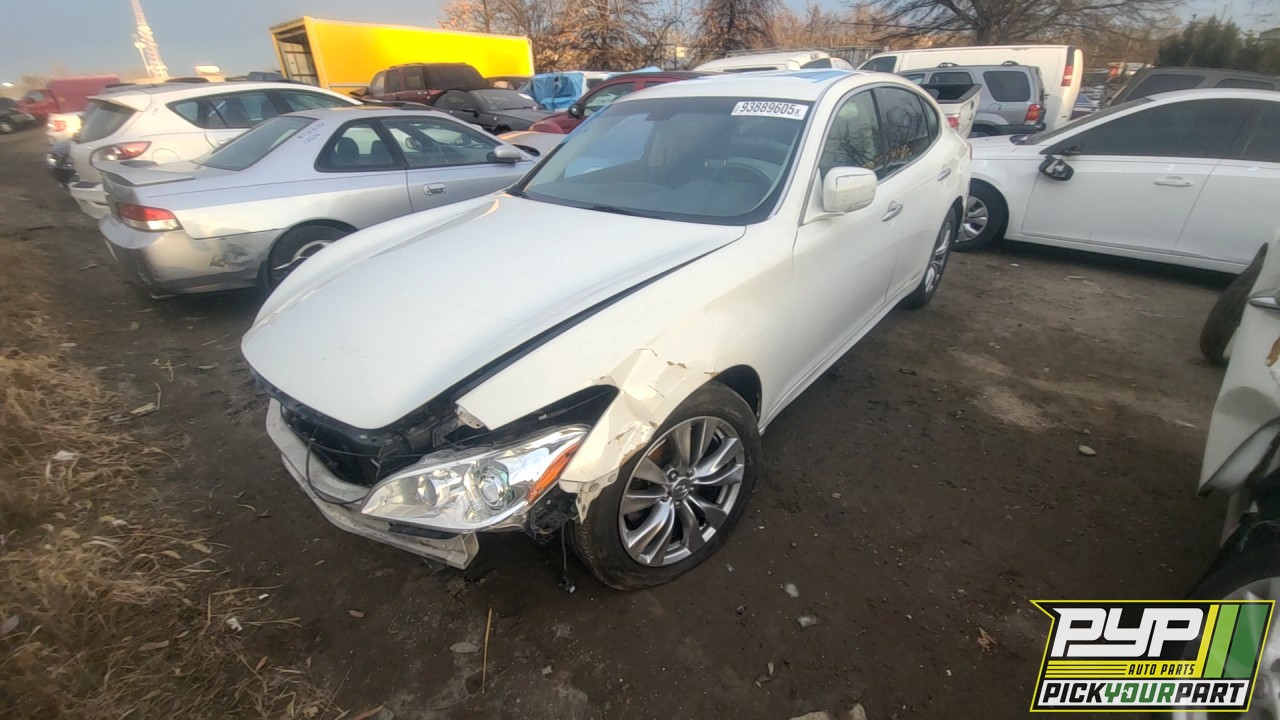 2013 INFINITI M37 partes disponibles