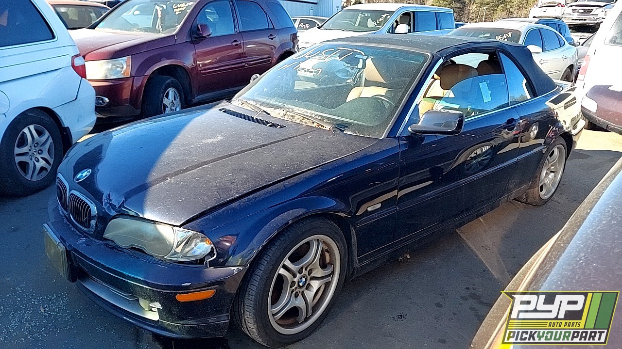 2003 BMW 330CI partes disponibles
