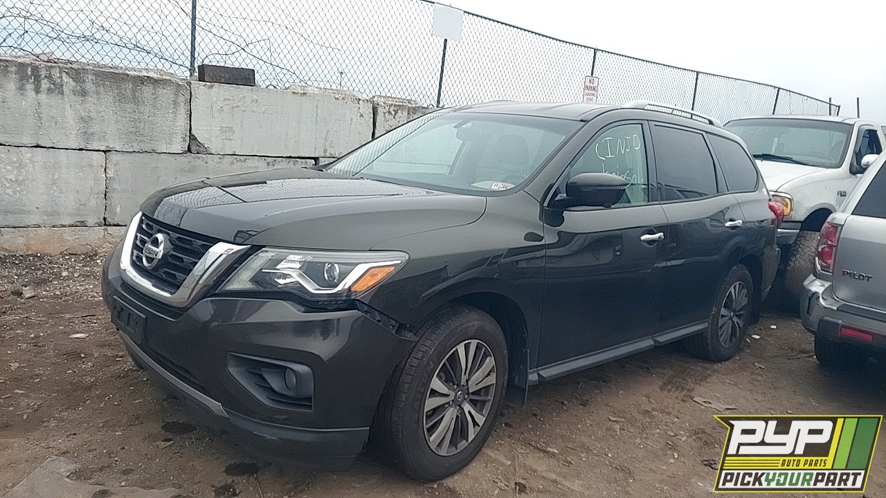 2017 NISSAN PATHFINDER partes disponibles