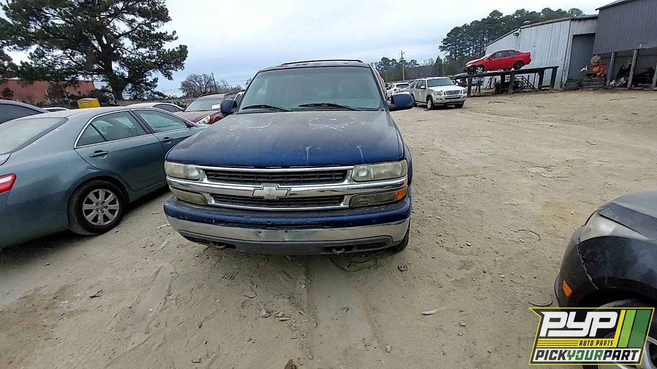 2002 CHEVROLET SUBURBAN 2500 partes disponibles