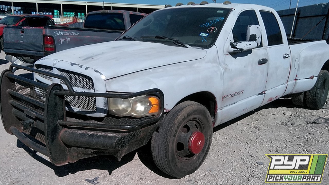 2004 DODGE RAM 3500 available for parts