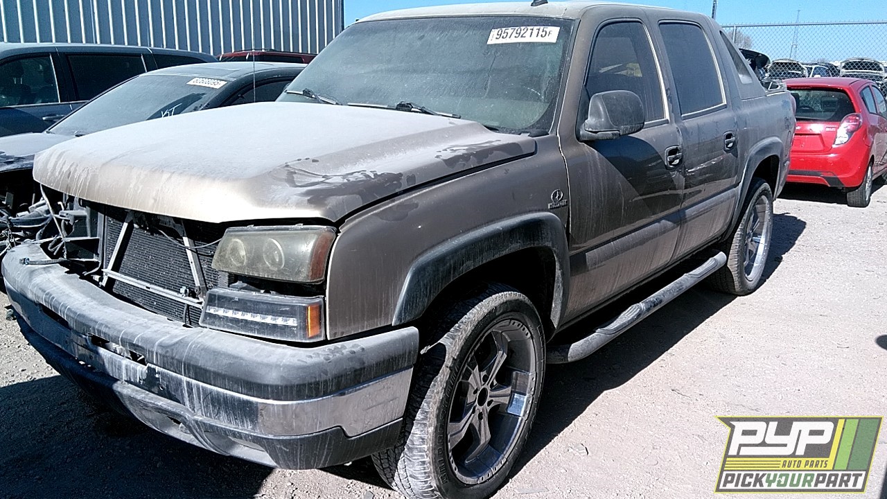 2006 CHEVROLET AVALANCHE 1500 available for parts