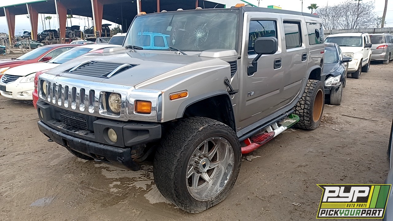 2003 HUMMER H2 partes disponibles