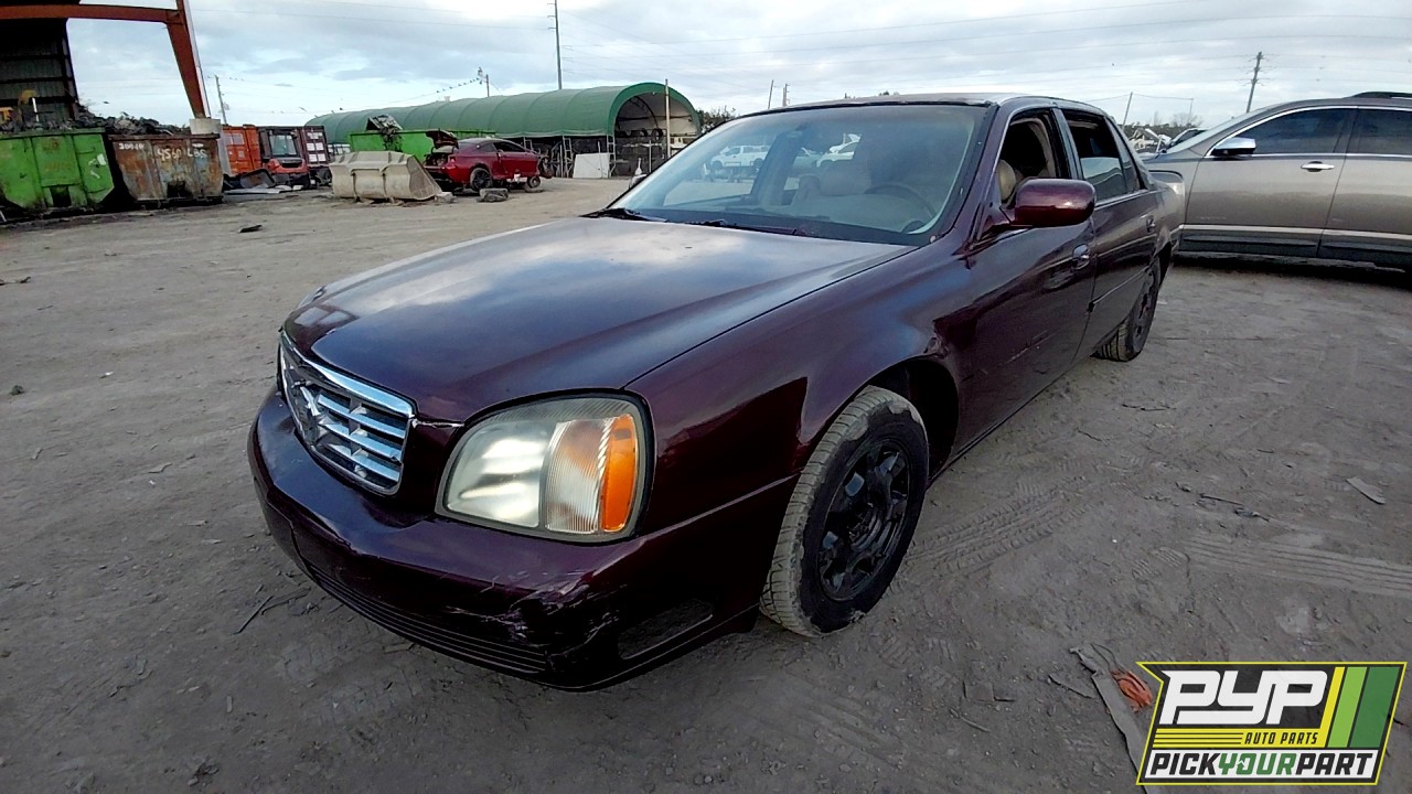 2002 CADILLAC DEVILLE partes disponibles