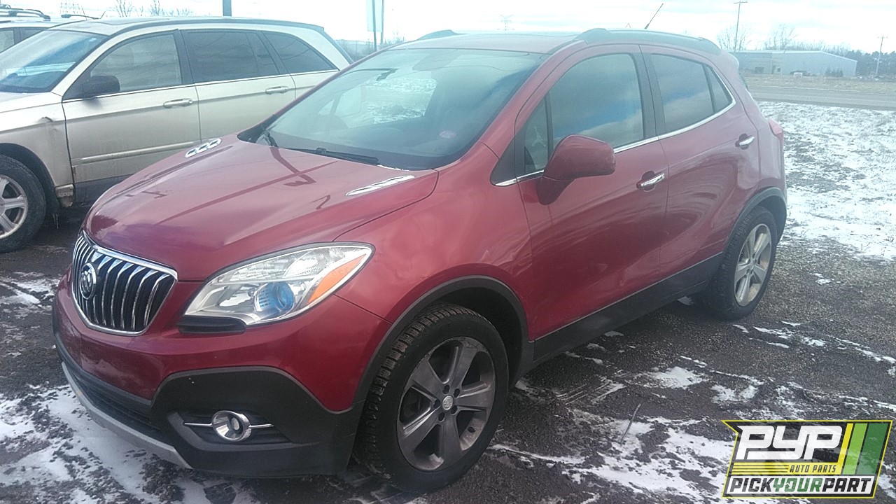 2014 BUICK ENCORE partes disponibles