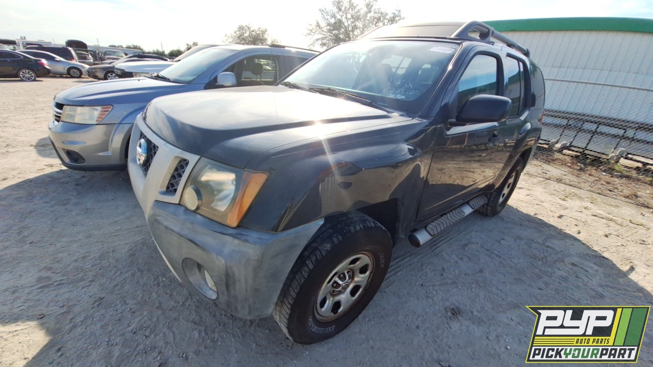 2011 NISSAN XTERRA partes disponibles
