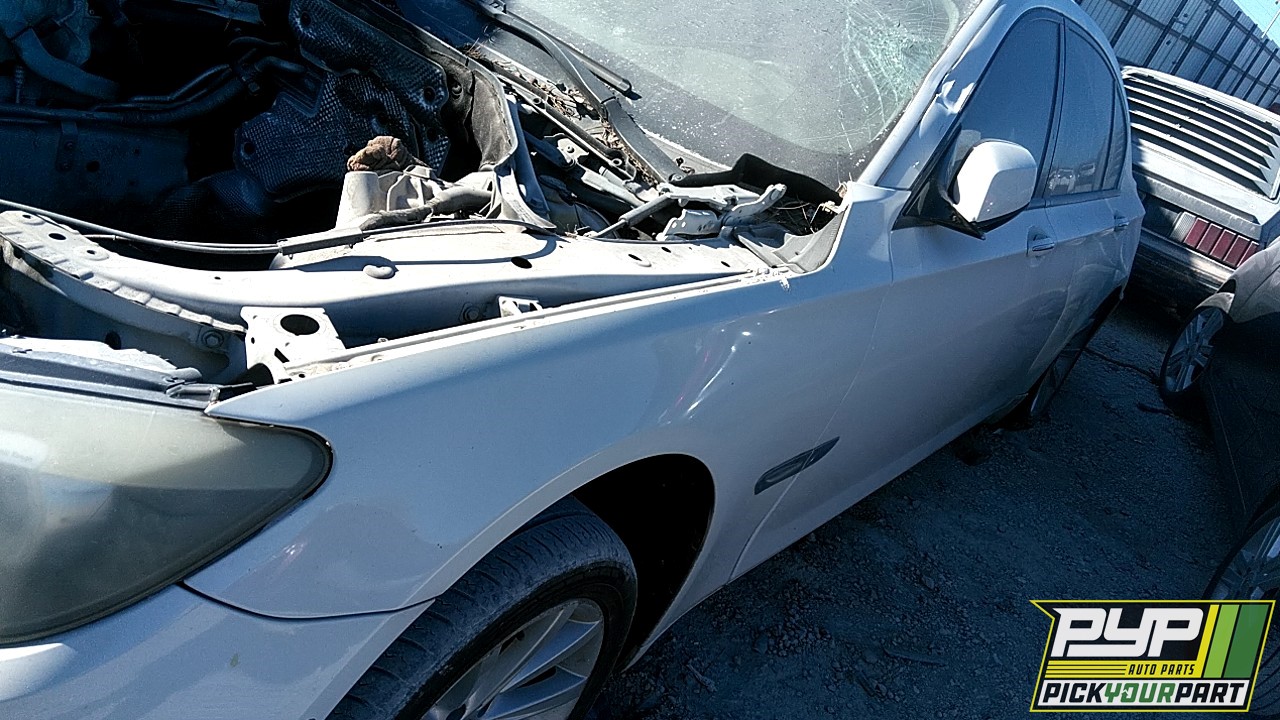 2009 BMW 750LI partes disponibles