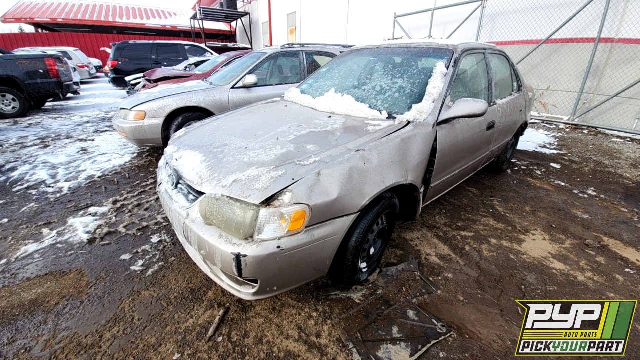 2001 TOYOTA COROLLA partes disponibles