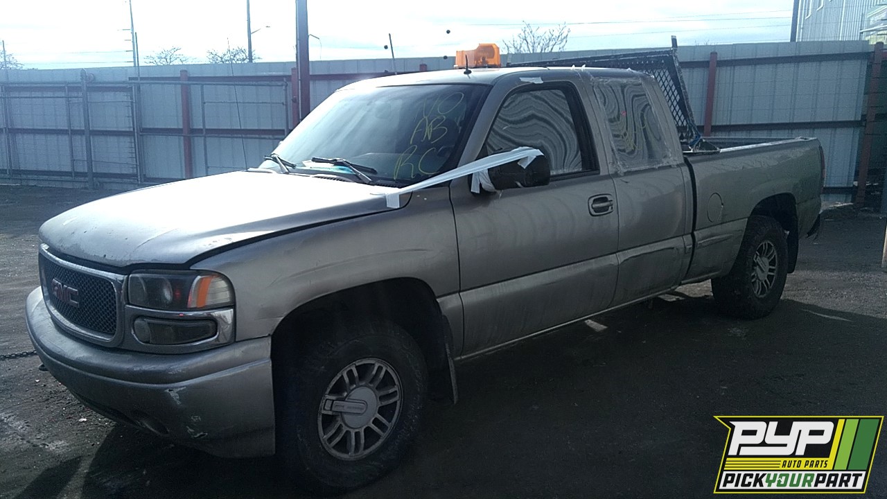 2001 GMC SIERRA 1500 partes disponibles