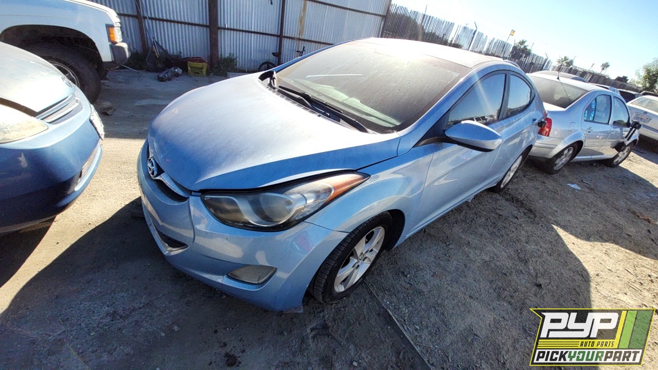 2012 HYUNDAI ELANTRA partes disponibles