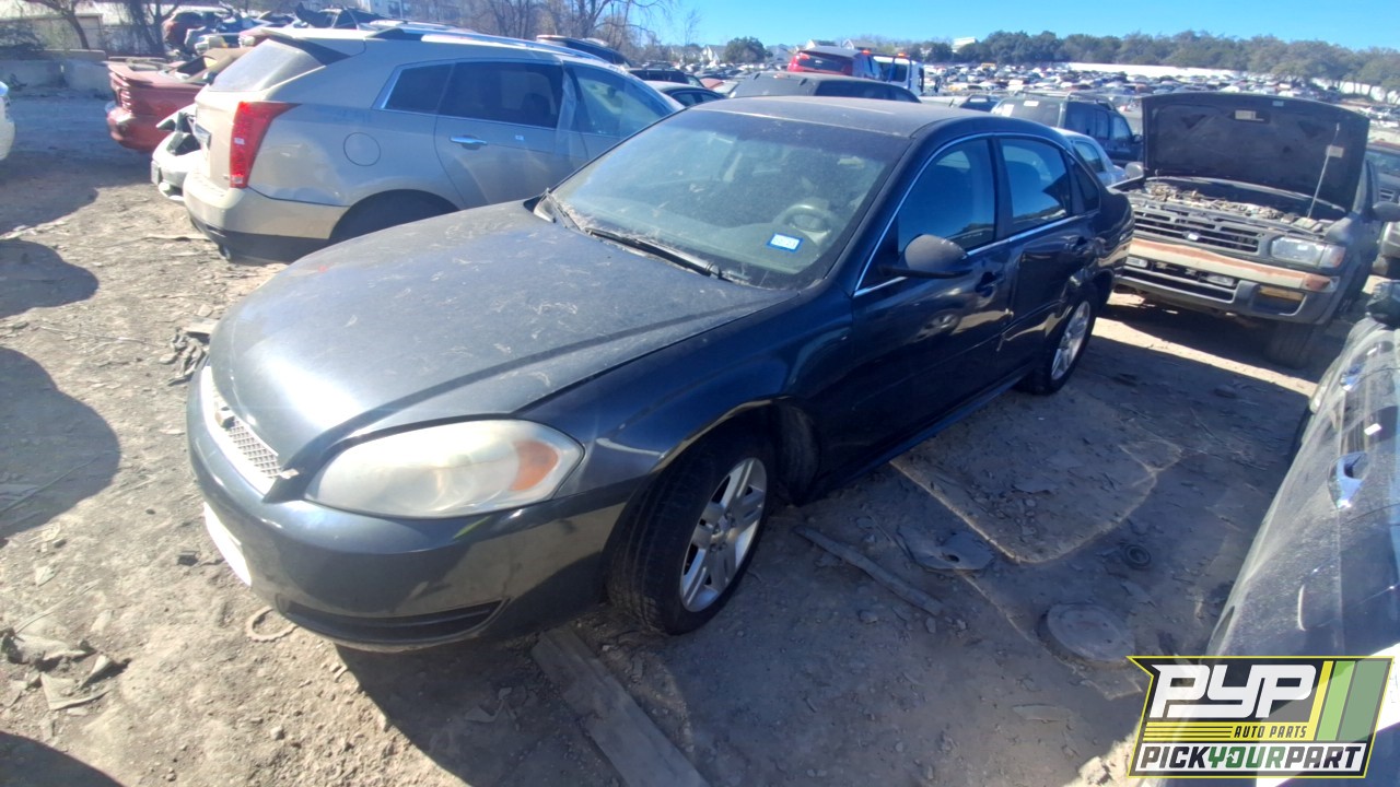 2012 CHEVROLET IMPALA partes disponibles