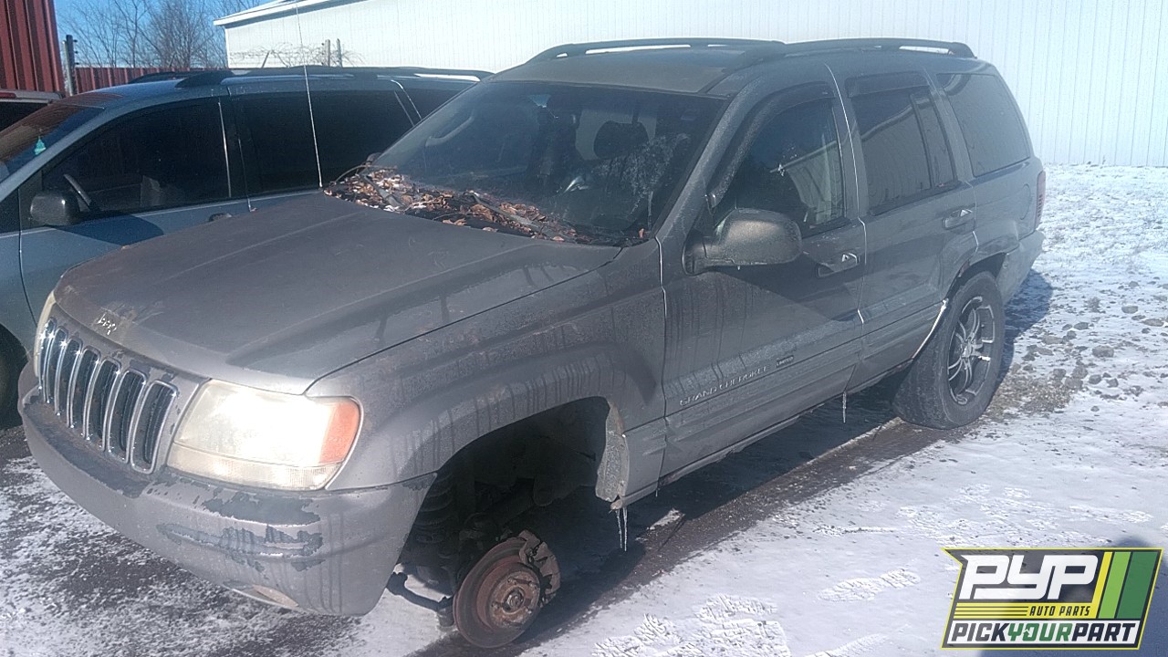 2002 JEEP GRAND CHEROKEE partes disponibles