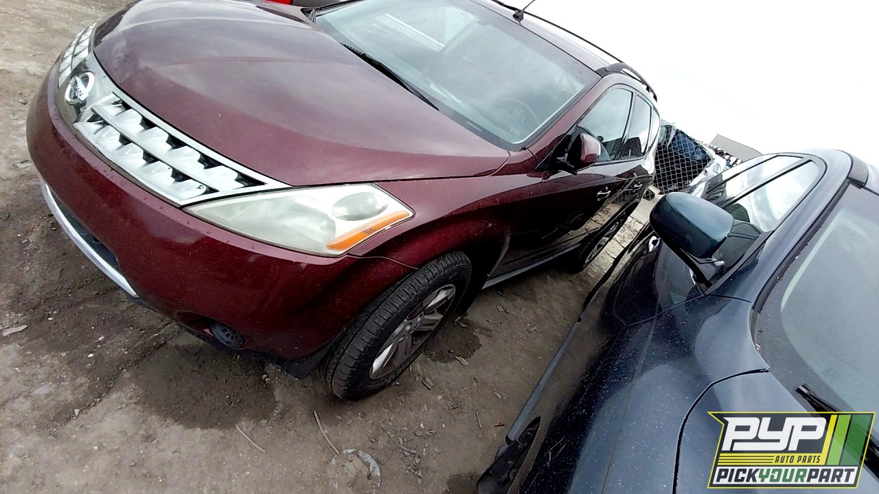 2007 NISSAN MURANO partes disponibles
