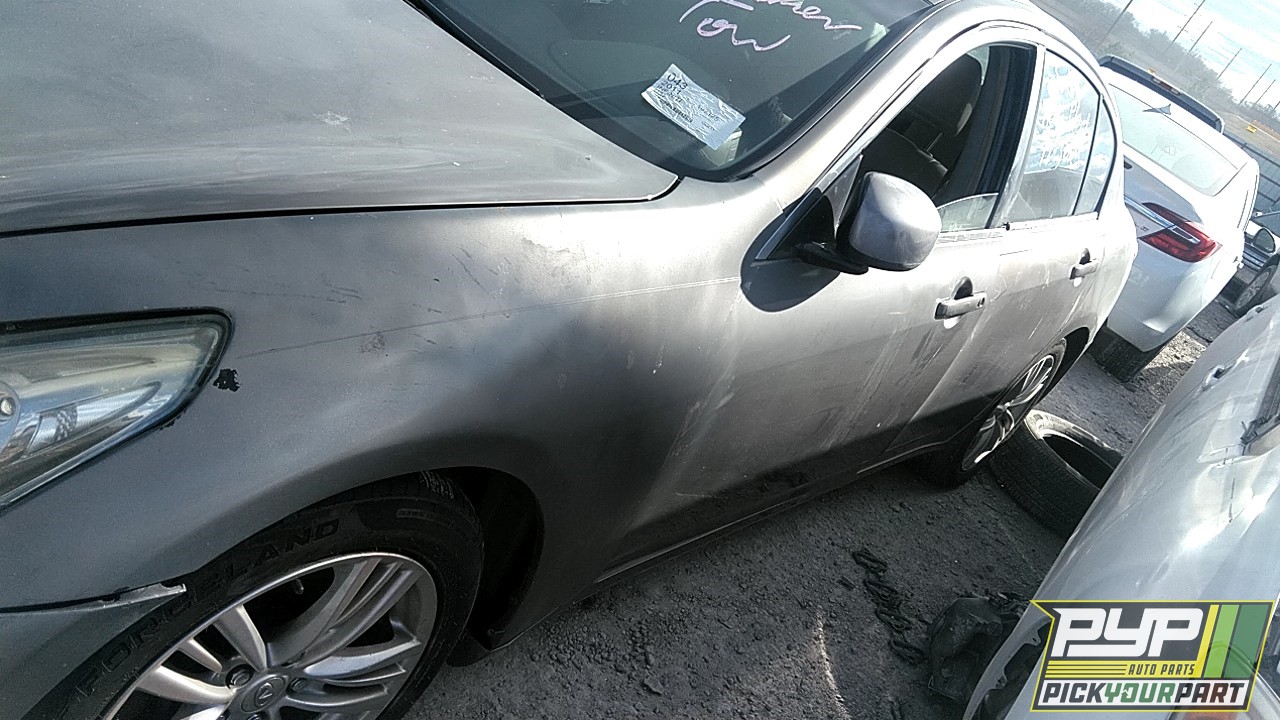 2011 INFINITI G37 partes disponibles