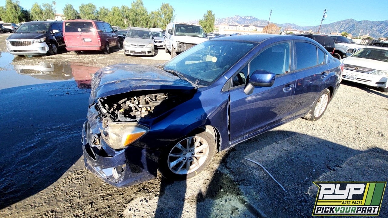 2013 SUBARU IMPREZA available for parts