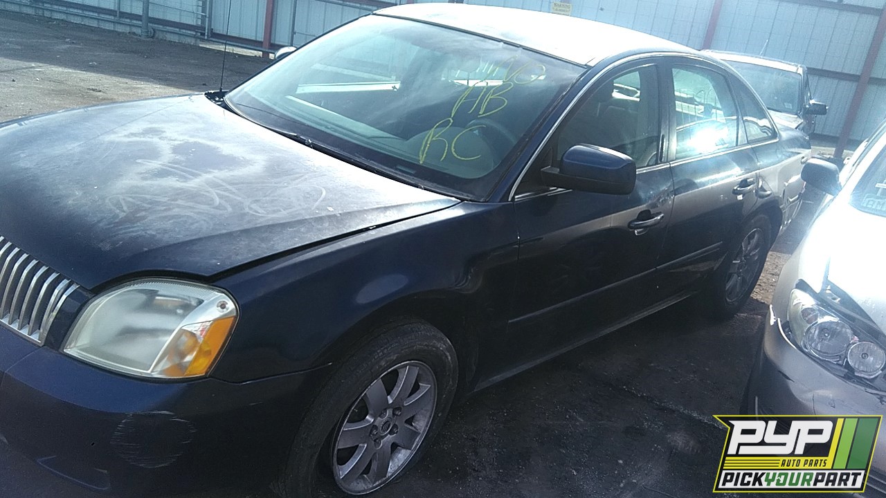 2006 MERCURY MONTEGO partes disponibles