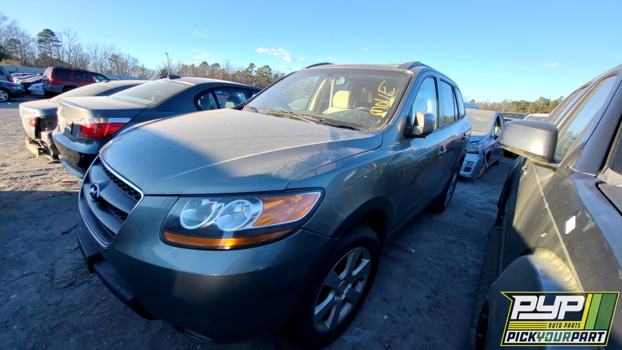 2009 HYUNDAI SANTA FE partes disponibles