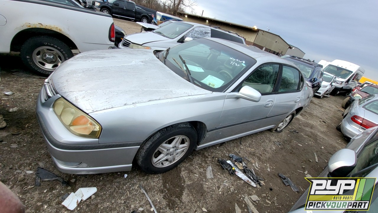 2002 CHEVROLET IMPALA partes disponibles
