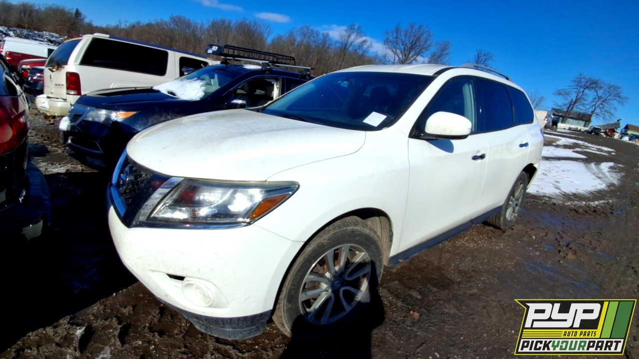 2016 NISSAN PATHFINDER partes disponibles