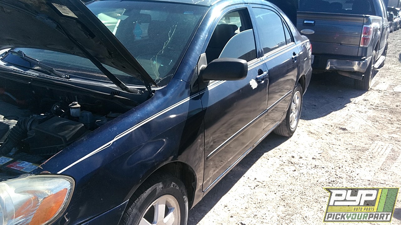 2007 TOYOTA COROLLA available for parts