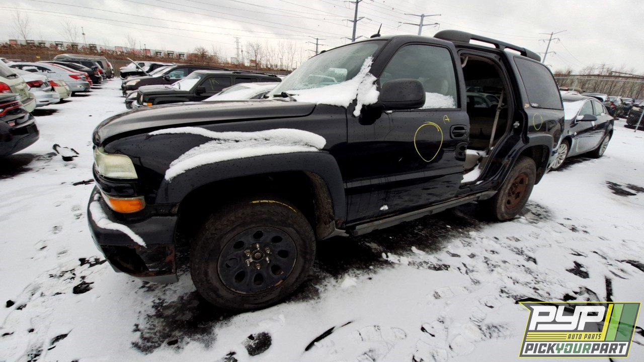 2004 CHEVROLET TAHOE partes disponibles