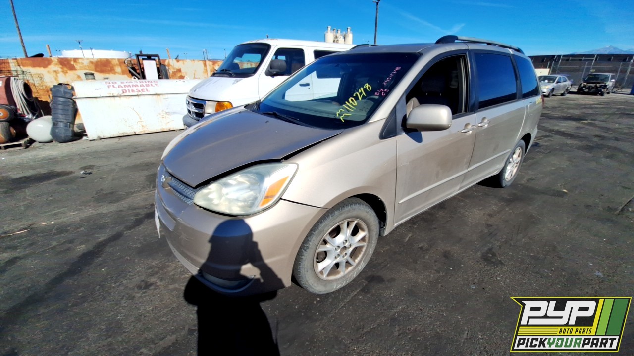 2005 TOYOTA SIENNA partes disponibles
