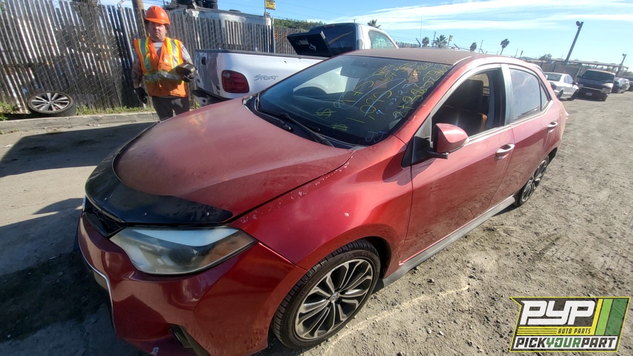 2016 TOYOTA COROLLA available for parts