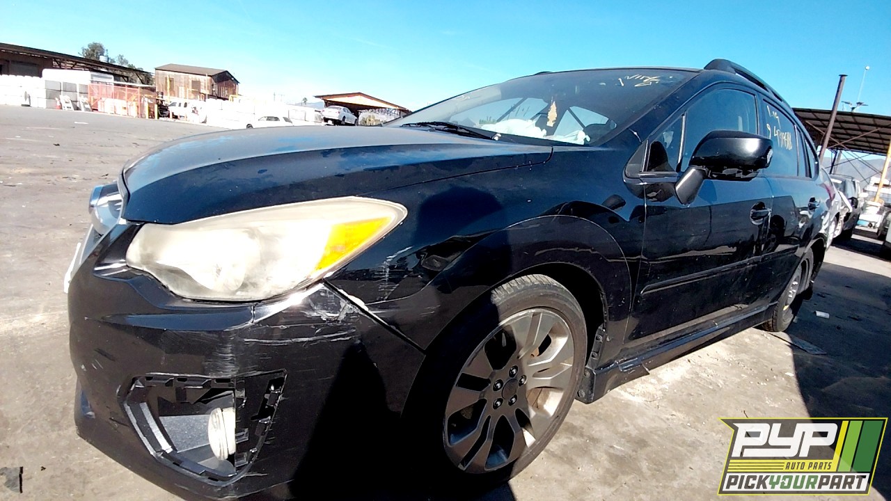 2012 SUBARU IMPREZA partes disponibles