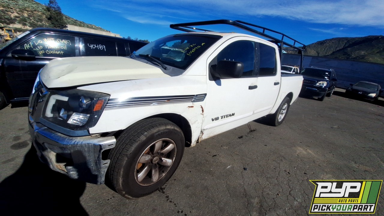 2009 NISSAN TITAN partes disponibles