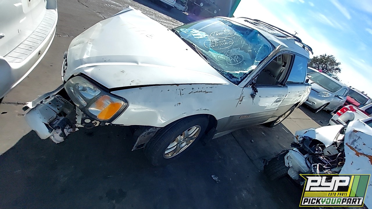 2003 SUBARU OUTBACK partes disponibles
