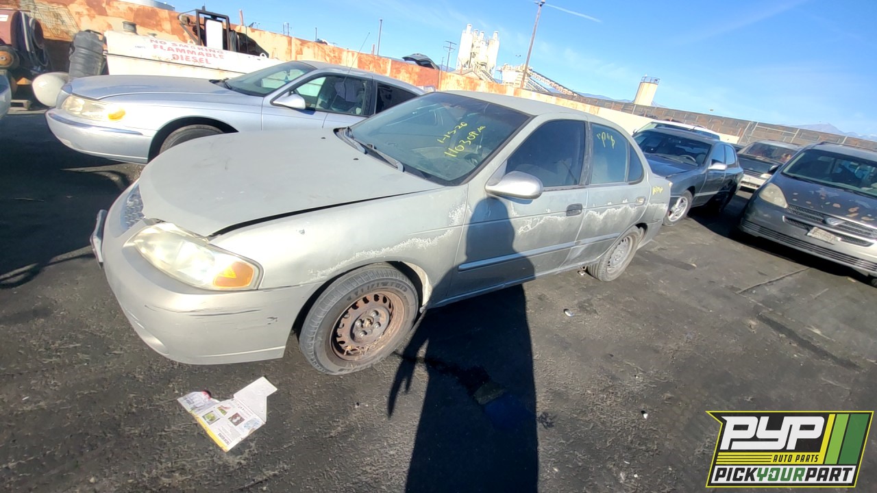 2002 NISSAN SENTRA partes disponibles