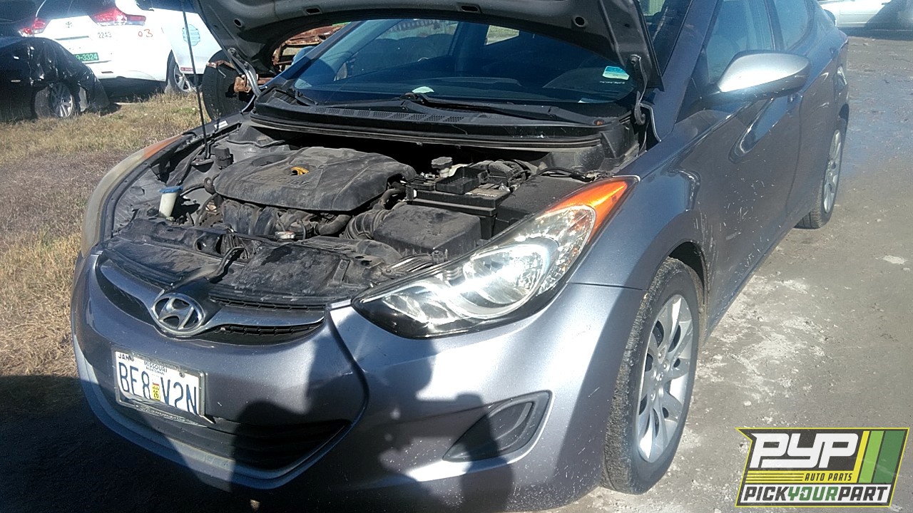2012 HYUNDAI ELANTRA partes disponibles
