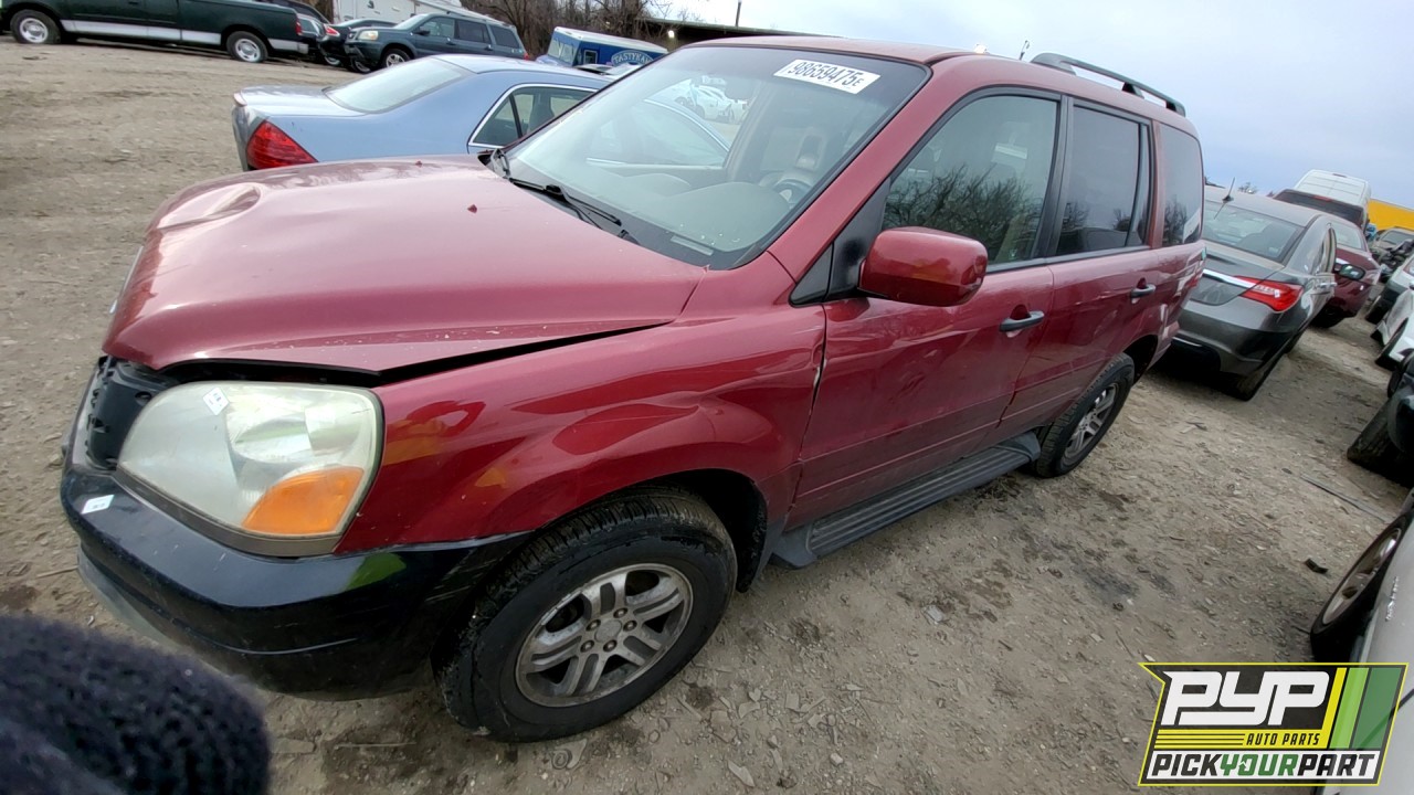 2004 HONDA PILOT partes disponibles