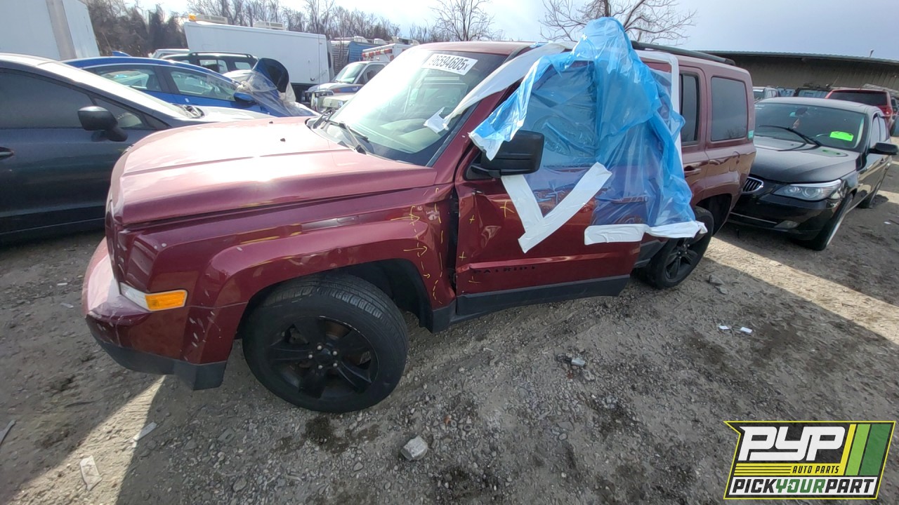 2015 JEEP PATRIOT available for parts