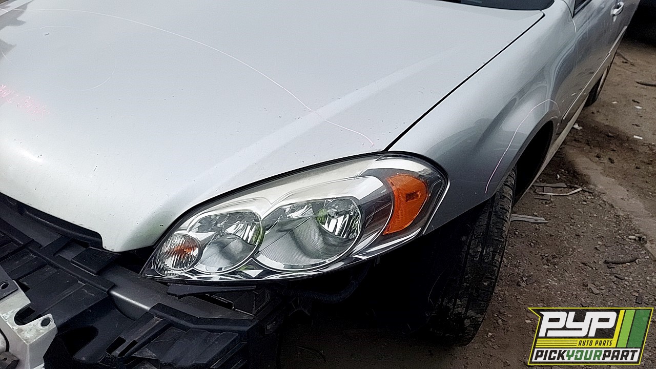 2012 CHEVROLET IMPALA partes disponibles