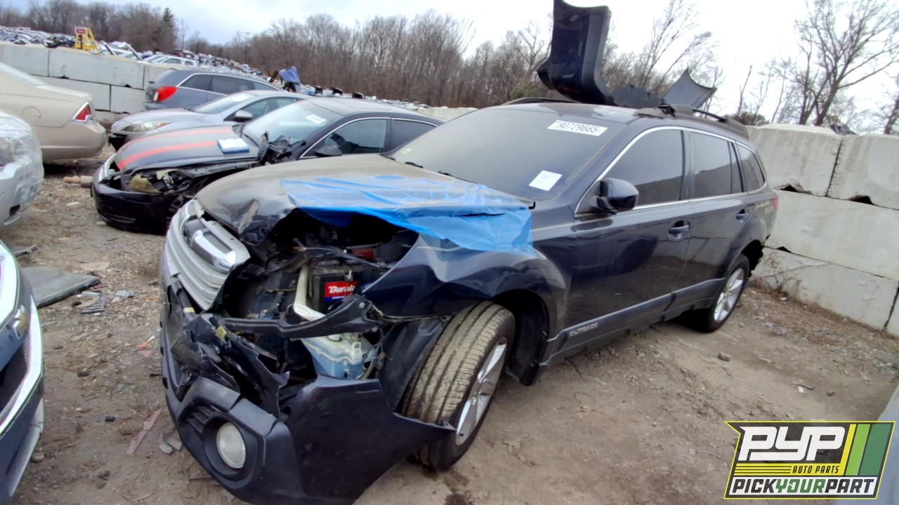 2014 SUBARU OUTBACK partes disponibles