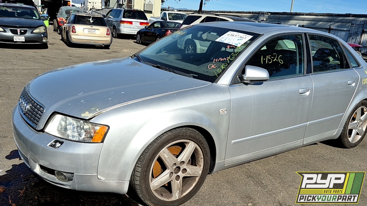2005 AUDI A4 QUATTRO available for parts