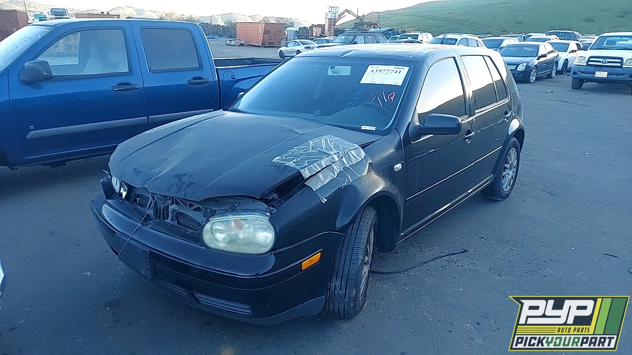 2006 VOLKSWAGEN GOLF partes disponibles