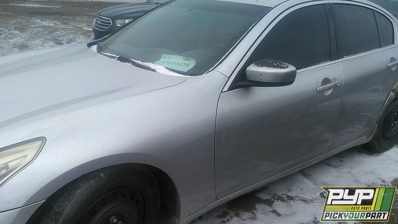 2013 INFINITI G37 partes disponibles